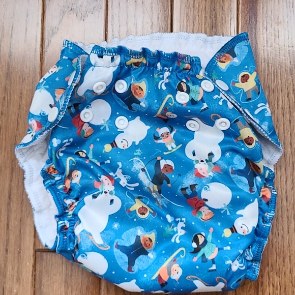 Apple Cheeks 🍎 Cloth Diaper with Bamboo Insert - Picture 1 of 1